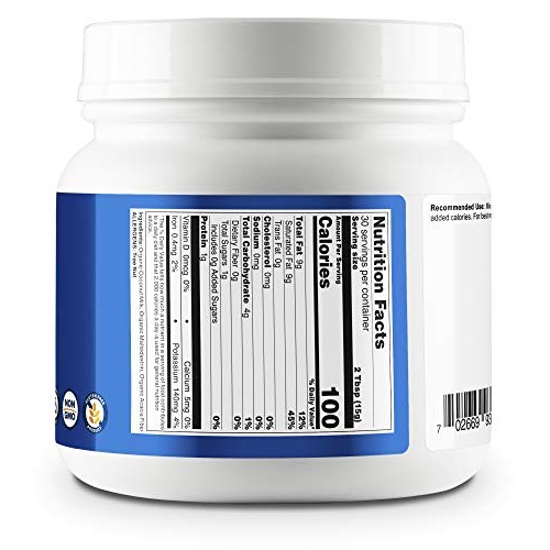 Nutricost Organic Coconut Milk Powder 1Lb - Non-Gmo, Certified O