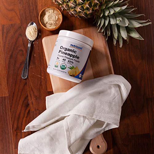 Nutricost Organic Pineapple Powder 8 Oz - Usda Certified Organ