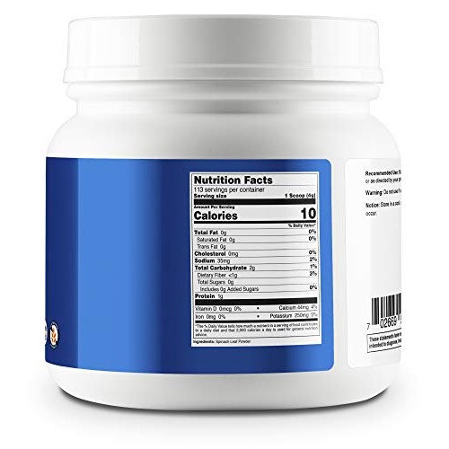 Nutricost Pure Spinach Powder 1Lb