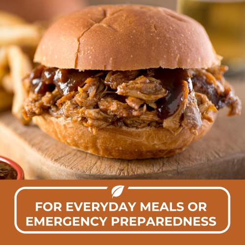 Nutristore Freeze Dried Pulled Pork | Pre-Cooked Bbq Meat For Ba