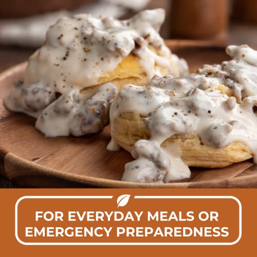 Nutristore Freeze Dried Sausage | Pre-Cooked Ground Pork Meat Fo