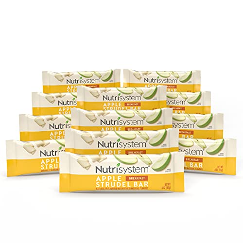Nutrisystem Apple Strudel Bars Pack, 12 Count Bars