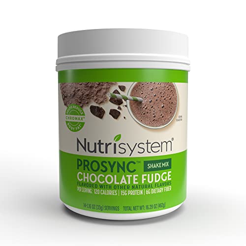 Nutrisystem ProSync Chocolate Meal Replacement Protein Shake Mix...