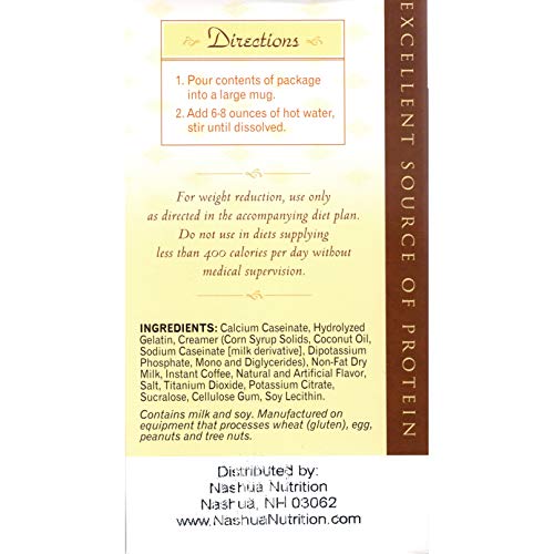 Healthsmart High Protein Cappuccino Hot Drink Mix, 15G Protein,