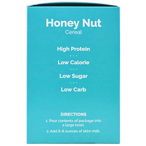 Nutriwise - High Protein Diet Cereal | Honey Nut | Low Calorie,