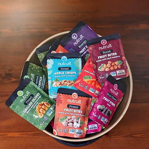 Nutruit Gourmet Healthy Snack Box 20 Packs - Individually Pack...