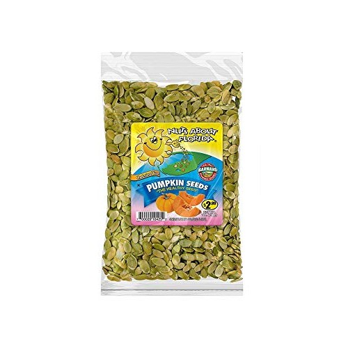 NUTS ABOUT FLORIDA No Salt Raw Pumpkin Seeds, 6 OZ NUTS ABOUT FLORIDA No Salt Raw Pumpkin Seeds, 6 OZ