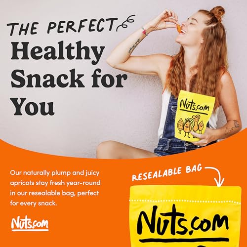 Nuts.com – Dried Apricots – No Sugar Added, Healthy Fruit Snack ...