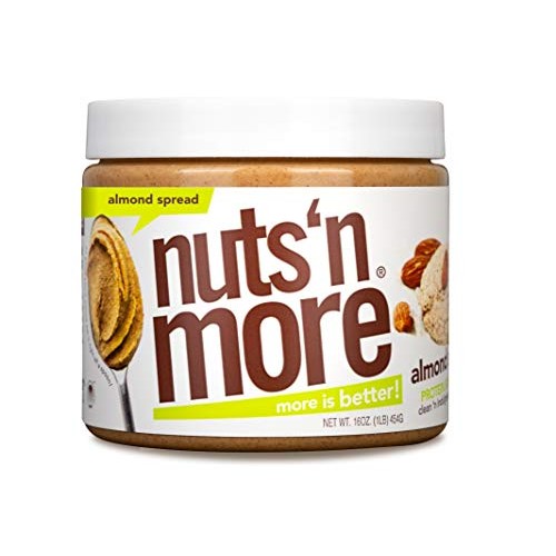 Nuts N More Almond Butter Spread, All Natural High Protein Nut