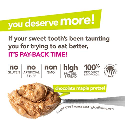 Nuts N More Chocolate Maple Pretzel Peanut Butter Spread, All N