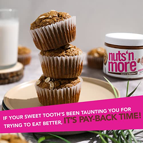 Nuts ‘N More Cocoa Hazelnut Butter Spread, All Natural Keto Snac...
