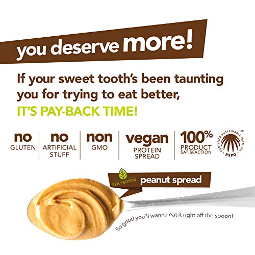 Nuts N More Plant Based Peanut Butter Spread, All Natural High