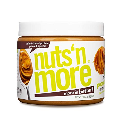 Nuts N More Plant Based Peanut Butter Spread, All Natural High