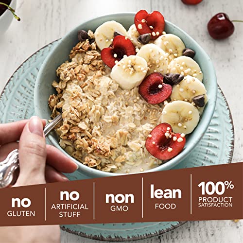 Nuts ‘N More Toffee Crunch Peanut Butter Powder, All Natural Ket