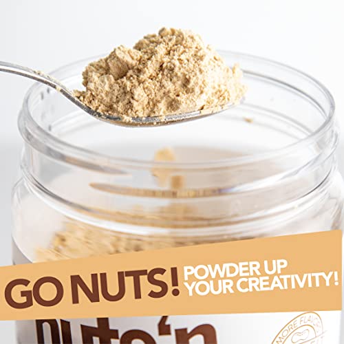 Nuts ‘N More Toffee Crunch Peanut Butter Powder, All Natural Ket