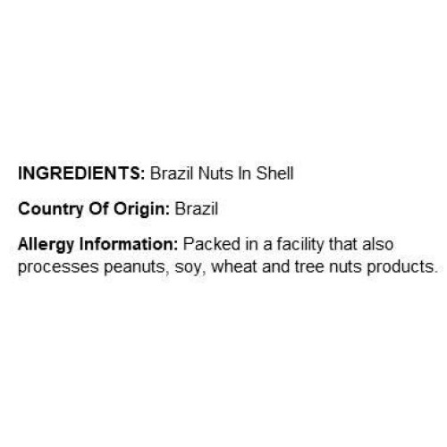 Nuts U.S. – Brazil Nuts In Shell | No Added Colors And No Artifi