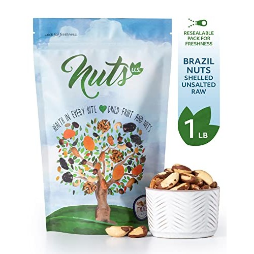 Nuts U.S. – Brazil Nuts | Shelled Whole Kernels | Raw And Unsalt