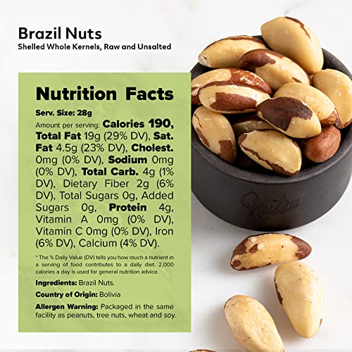 Nuts U.S. – Brazil Nuts | Shelled Whole Kernels | Raw And Unsalt