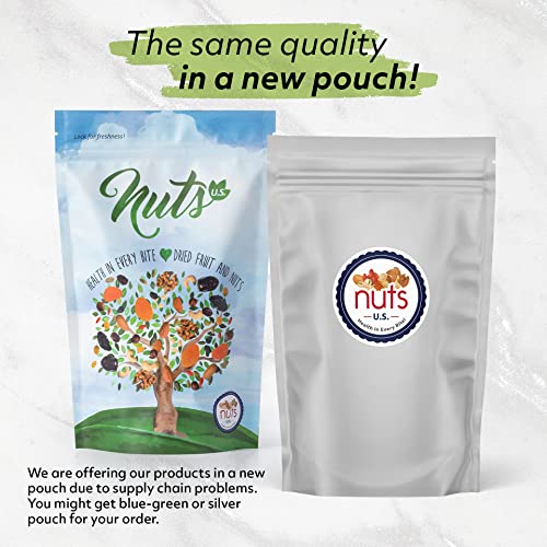 Nuts U.S. – California Almonds | Whole, Raw And Unsalted | Non-G