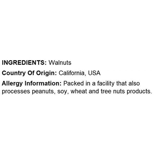Nuts U.S. – California Walnuts | Shelled Halves 80% And Pieces