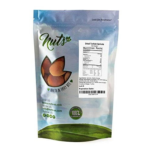 NUTS U.S. – Dried Apricots | Jumbo Size Turkish Apricots | No Ad...