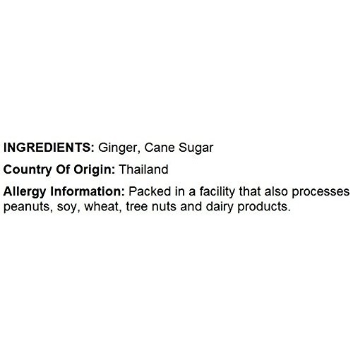 Nuts U.S. - Dried Crystallized Ginger Slices In Resealable Bag