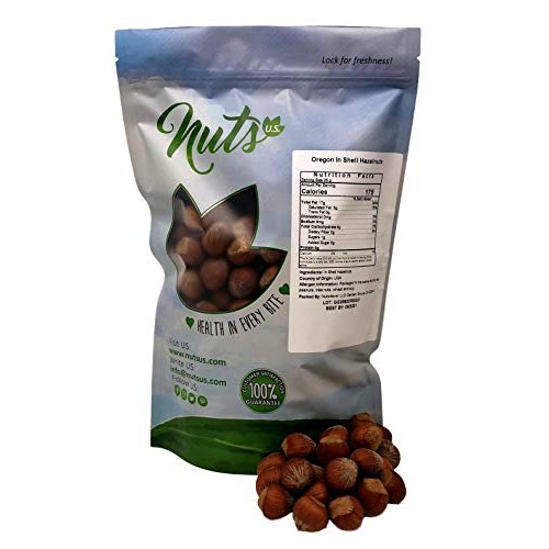 Nuts U.S. - Oregon Hazelnuts In Shell | Whole, Raw And Unsalted