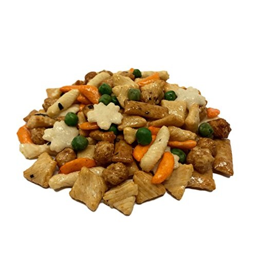 Nuts U.S. - Oriental Rice Crackers With Green Peas In Resealable