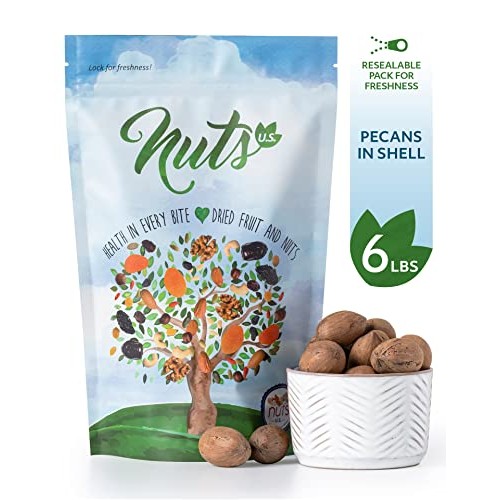 NUTS U.S. - Pecans In shell | Whole, Raw and Unsalted | No Added...