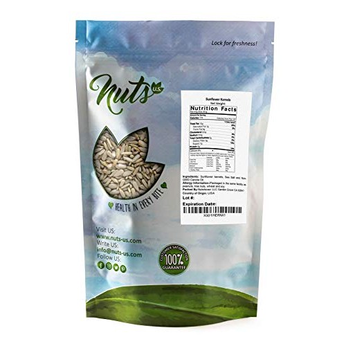 Nuts U.S. – Sunflower Seeds | Roasted And Sea-Salted | No Added