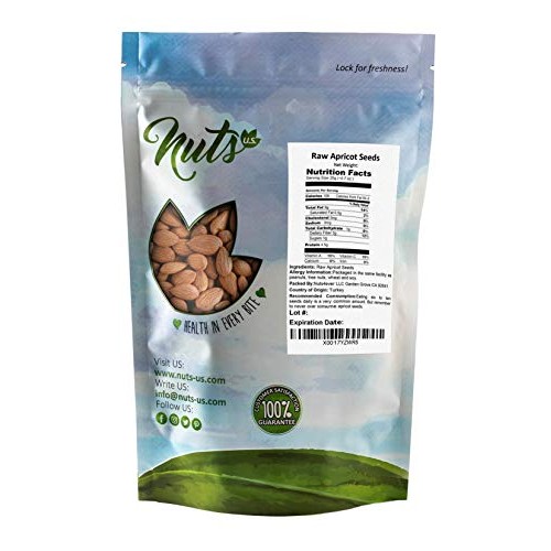 Nuts U.S. - Sweet Raw Apricot Kernels Seeds | Unpasteurized An
