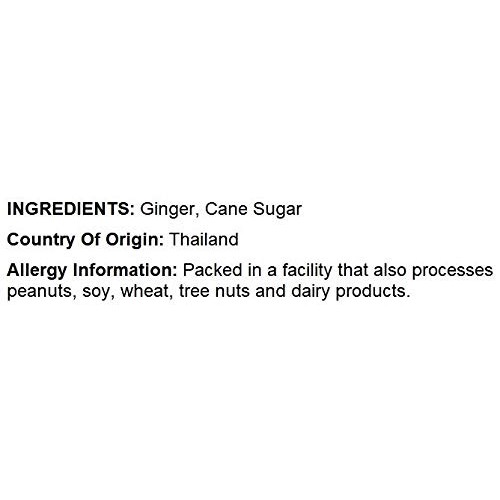 Nuts U.S. - Unsulphured Crystallized Ginger Chunks, No Artificia