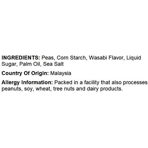 Nuts U.S. - Wasabi Coated Natural Green Peas, Crunchy &Amp; Spicy, N Nuts U.S. - Wasabi Coated Natural Green Peas, Crunchy &Amp; Spicy, N
