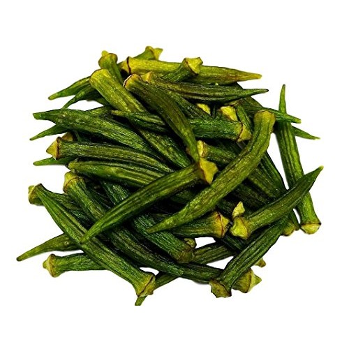 Okra Chips, Sea-Salted, No Color Added, No Sugar Added, Natural,...