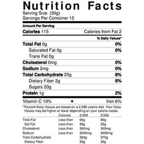 Dried Pears 15Lb Case