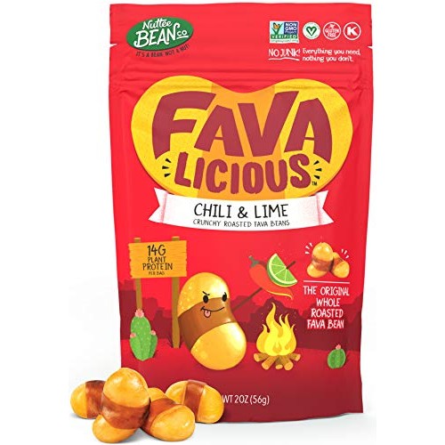Nuttee Bean, Fava Beans Tasty Favalicious Chili And Lime Flavor,