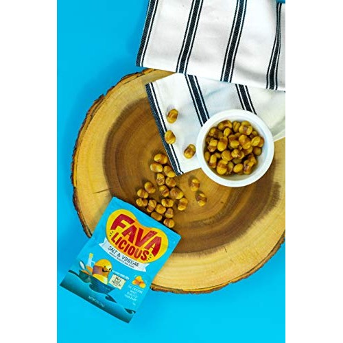 Nuttee Bean, Fava Beans Tasty Favalicious Salt And Vinegar Flavo