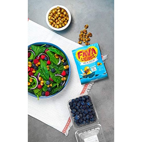 Nuttee Bean, Fava Beans Tasty Favalicious Salt And Vinegar Flavo