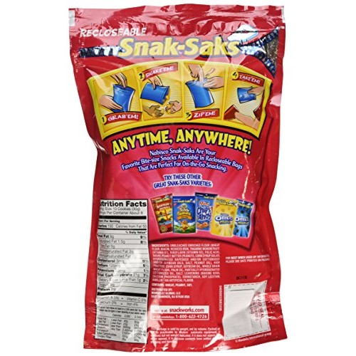Nabisco, Mini Nutter Butter, Bite Size Snak-Saks, 8Oz Bag Pack