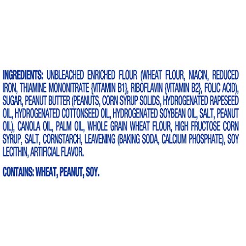 Nutter Butter Double Nutty Peanut Butter Sandwich Cookies, 12 Pa