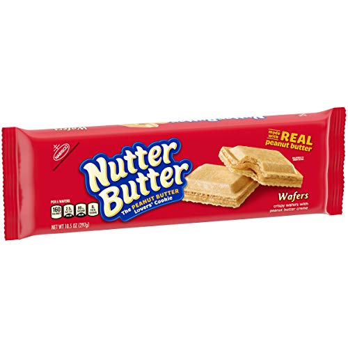 Nutter Butter Peanut Butter Wafer Cookies, 12 - 10.5 Oz Packages