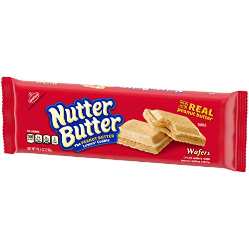 Nutter Butter Peanut Butter Wafer Cookies, 12 - 10.5 Oz Packages