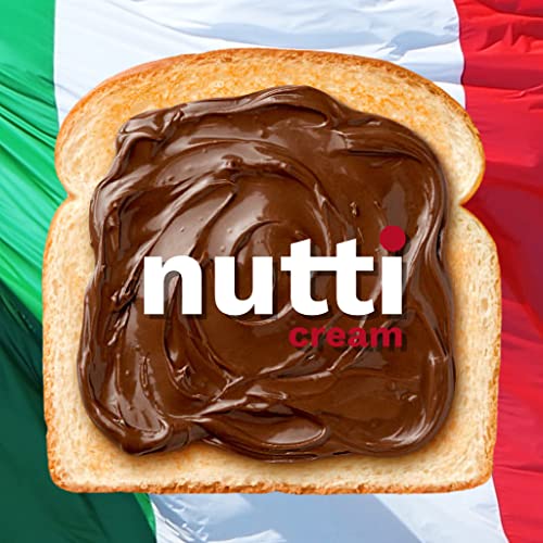Nutti Cream Chocolate Hazelnut Spread with Cocoa and Milk, 13 oz...