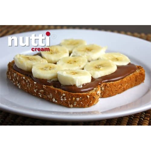 Nutti Cream Chocolate Hazelnut Spread with Cocoa and Milk, 13 oz...