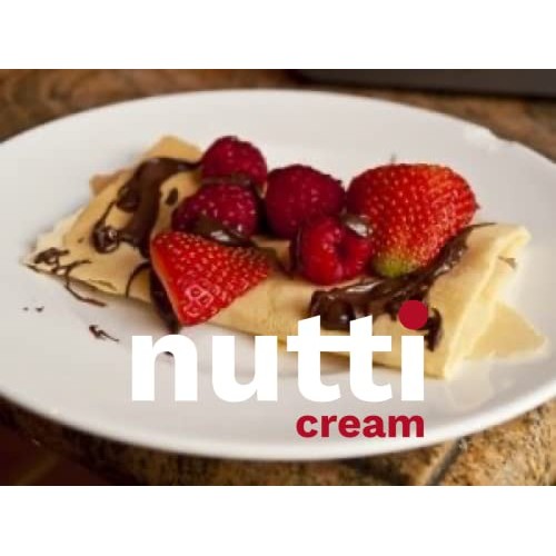 Nutti Cream Chocolate Hazelnut Spread with Cocoa and Milk, 13 oz...