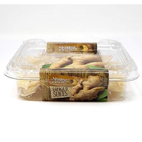 Nutty &Amp; Fruity Dried Ginger Slices, A Great On-The-Go Snack- 2/8