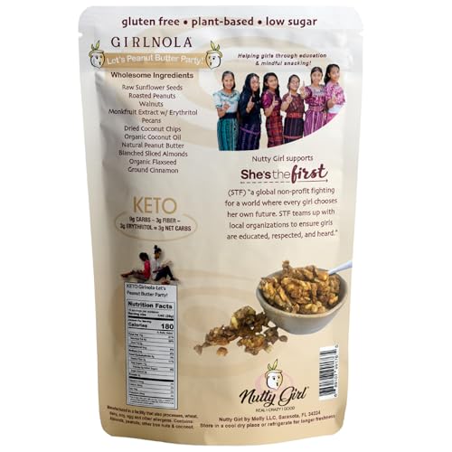 Low Sugar Low Carb Granola Cereal | Lets Peanut Butter Party | ...