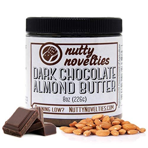 Nutty Novelties Dark Chocolate Almond Butter - High Protein, Swe