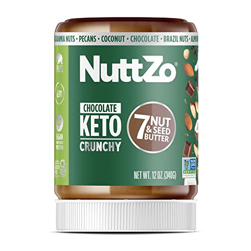 Keto Dark Chocolate Nut Butter by NuttZo | Crunchy Coconut + 7 N... Keto Dark Chocolate Nut Butter by NuttZo | Crunchy Coconut + 7 N...