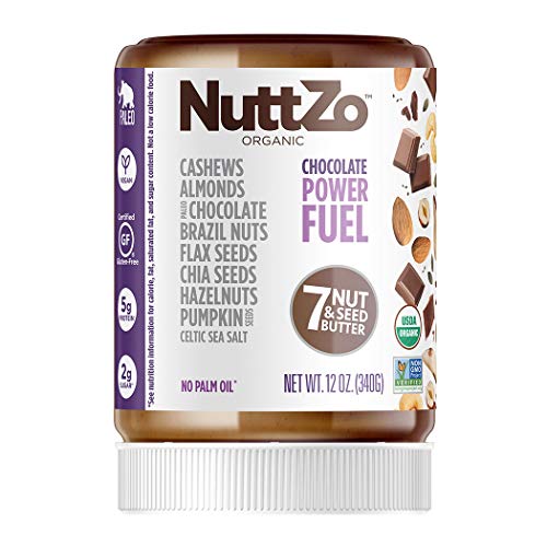 Nuttzo Organic Chocolate Power Fuel Seven Nut And Seed Butter, 1